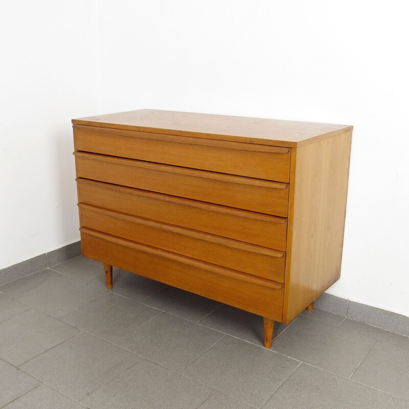 Vintage chest of drawers Czechoslovakia 1960s