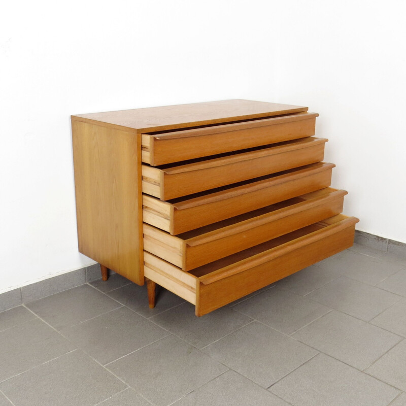 Vintage chest of drawers Czechoslovakia 1960s