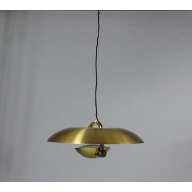 Vintage Pendant Lamp by Temde Leuchten, 1970s