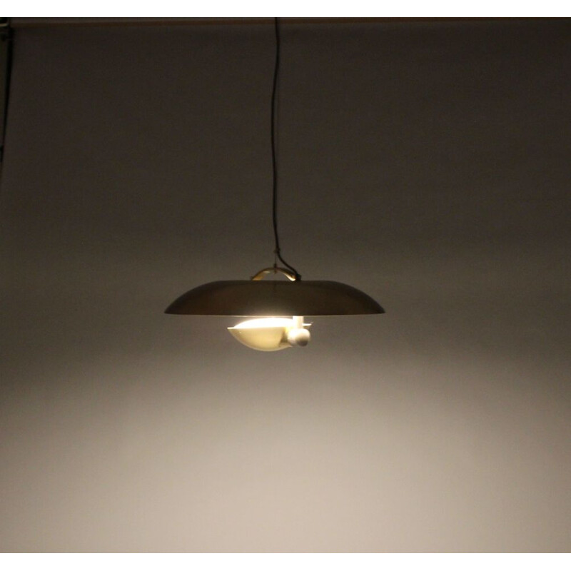 Vintage hanglamp van Temde Leuchten 1970