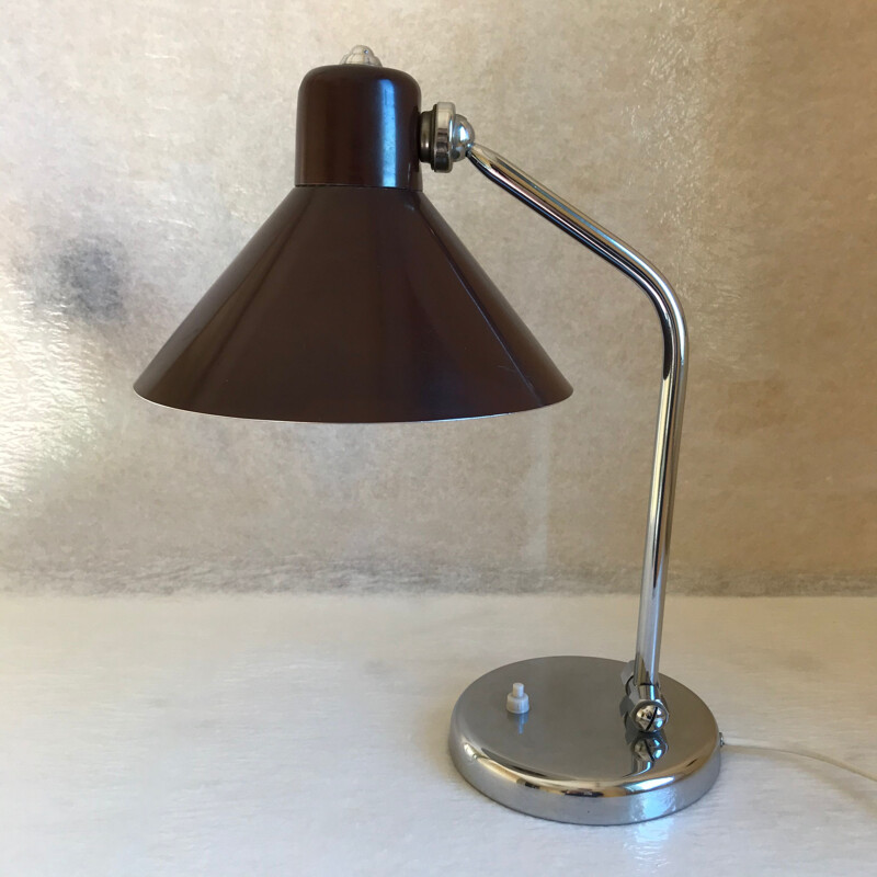 Lámpara de escritorio vintage Italia 1950