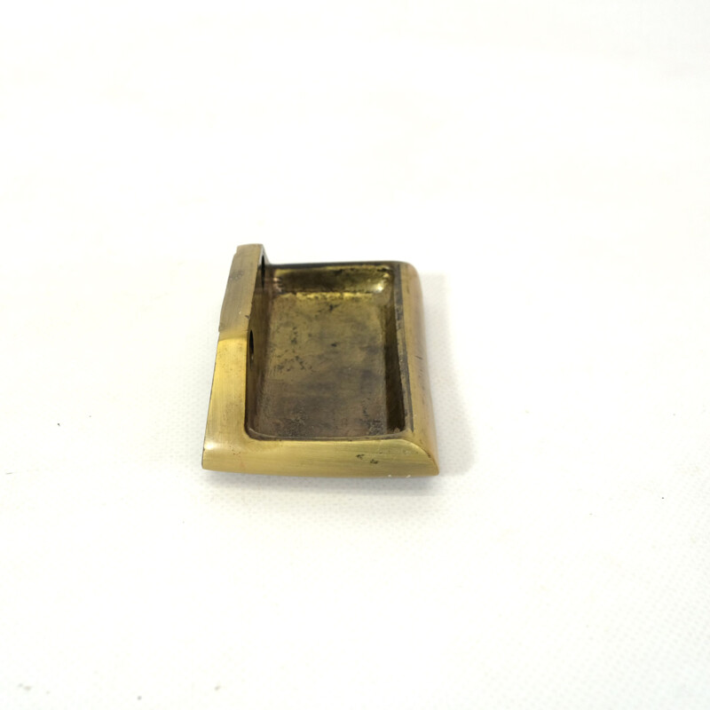 Vintage brass soap dish