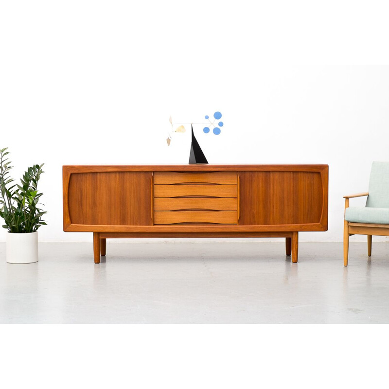 Vintage teak Sideboard Dyrlund Danish 1970