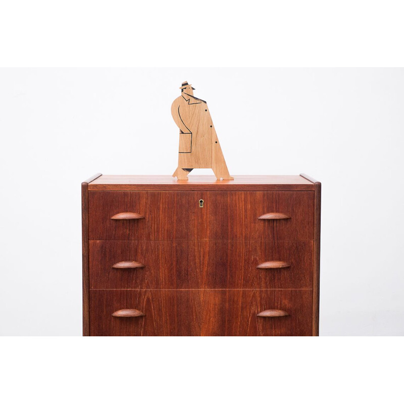 Mid-century teak Chest of drawers Danish 1960s