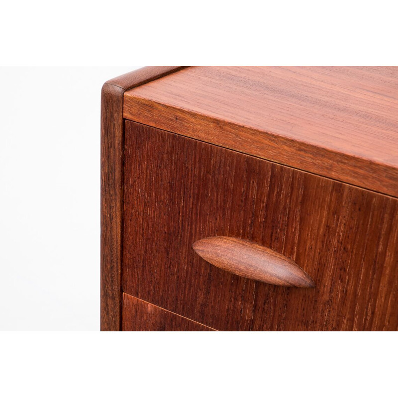 Mid-century teak Chest of drawers Danish 1960s