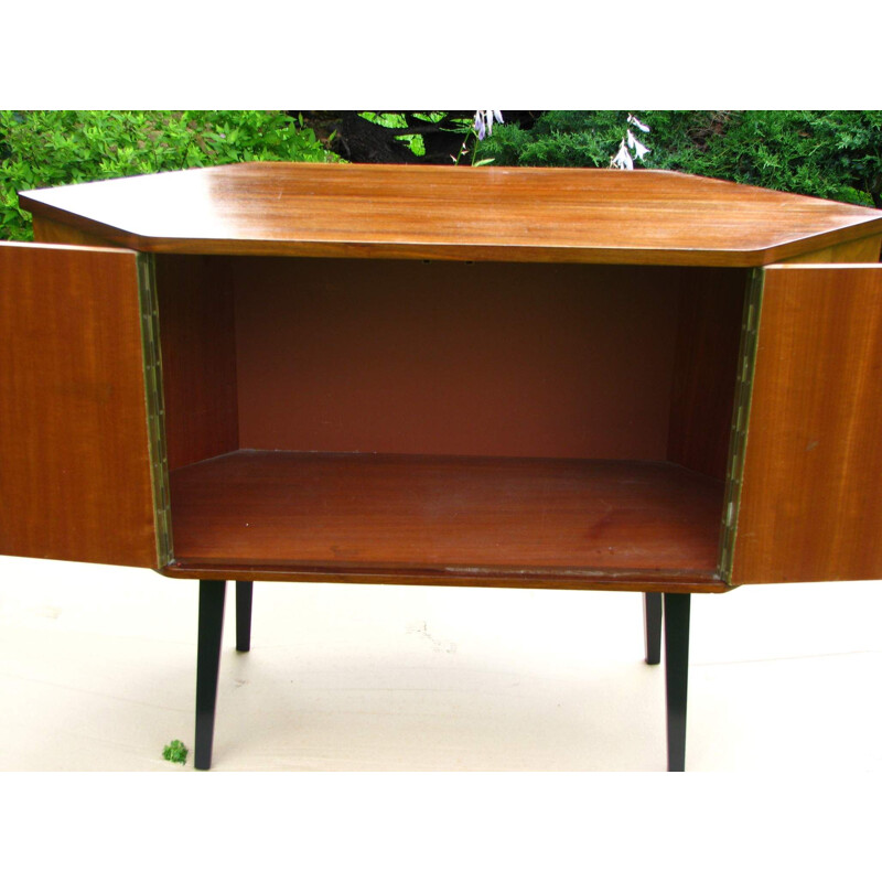 Vintage corner cabinet 1970