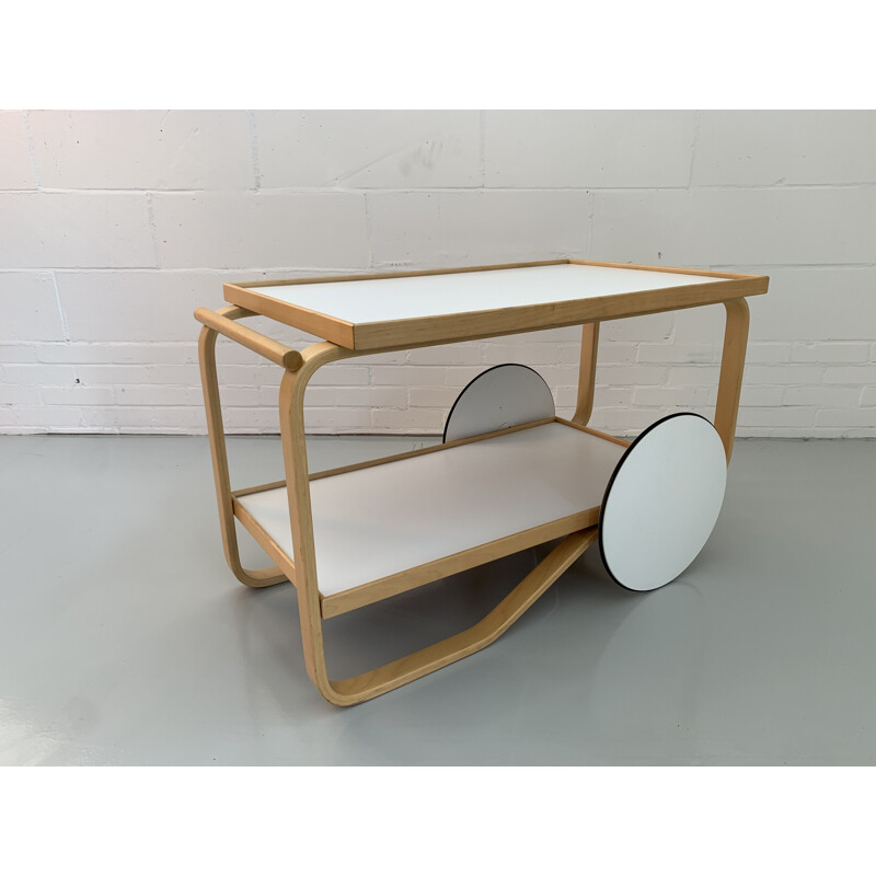 Vintage trolley theatre model 900 Artek Alvar Aalto 1937