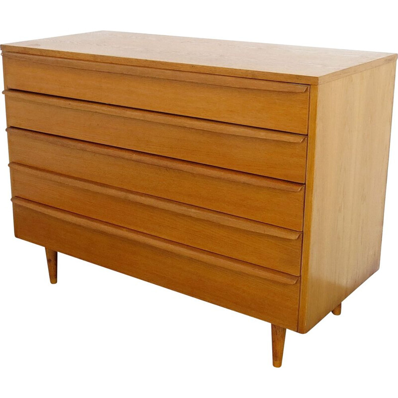 Vintage chest of drawers Czechoslovakia 1960s