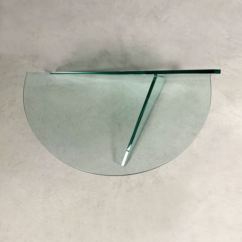 Table d'appoint Vintage de De Pas, D'Urbino et Lomazzi pour Tonelli Design, 1980