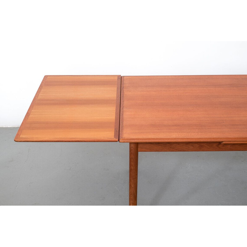 Vintage teak dining table Danish 1960