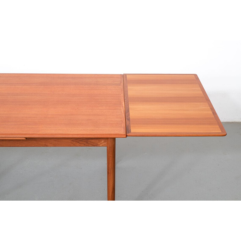 Vintage teak dining table Danish 1960