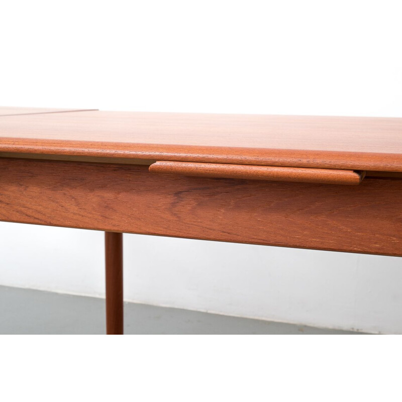 Vintage teak dining table Danish 1960