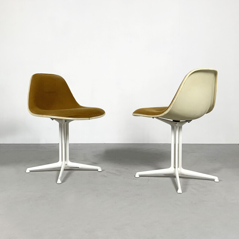 Pair of vintage chairs La Fonda by Charles & Ray Eames for Herman Miller 1970