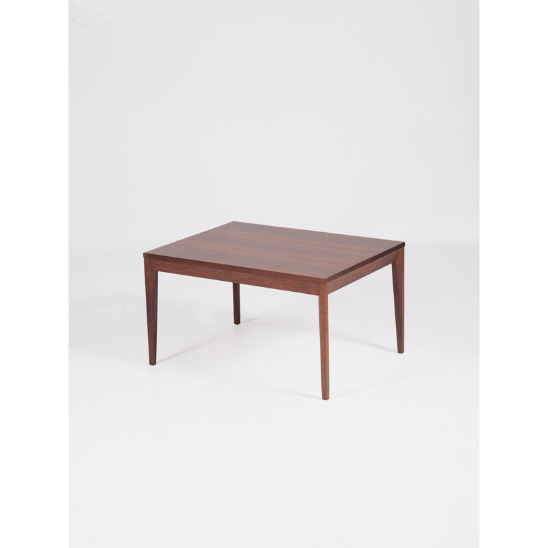 Vintage Palisander Coffee Table by Severin Hansen for Haslev Møbelsnedkeri, Danish 1960s 