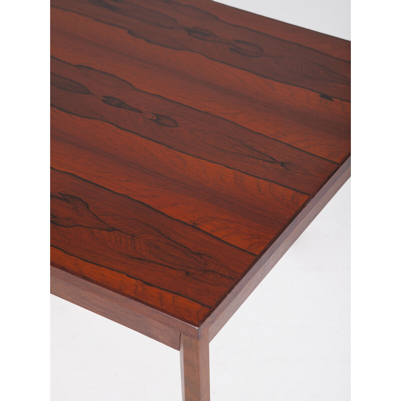 Table basse vintage en palissandre de Severin Hansen pour Haslev Møbelsnedkeri, Danemark 1960 