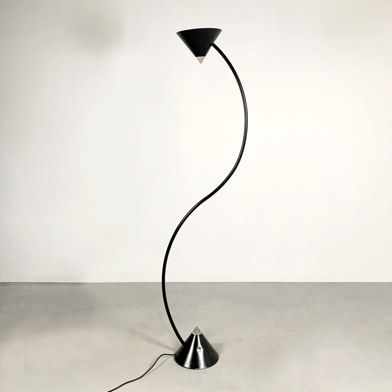 Vintage Yang Floor Lamp by Gary Morga for Bieffeplast, 1980s