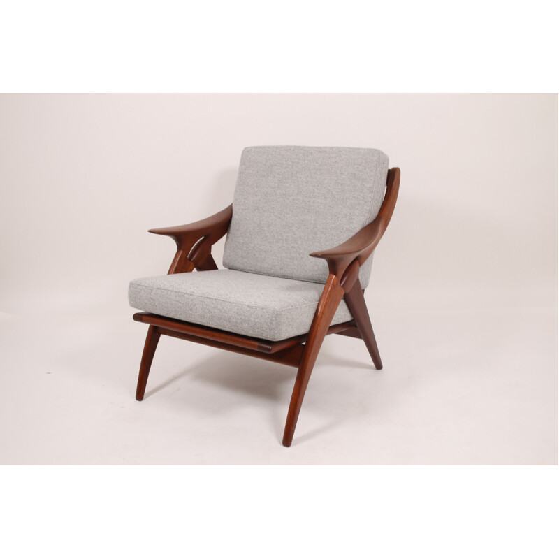 Vintage design armchair De ster gelderland De knot 1960s