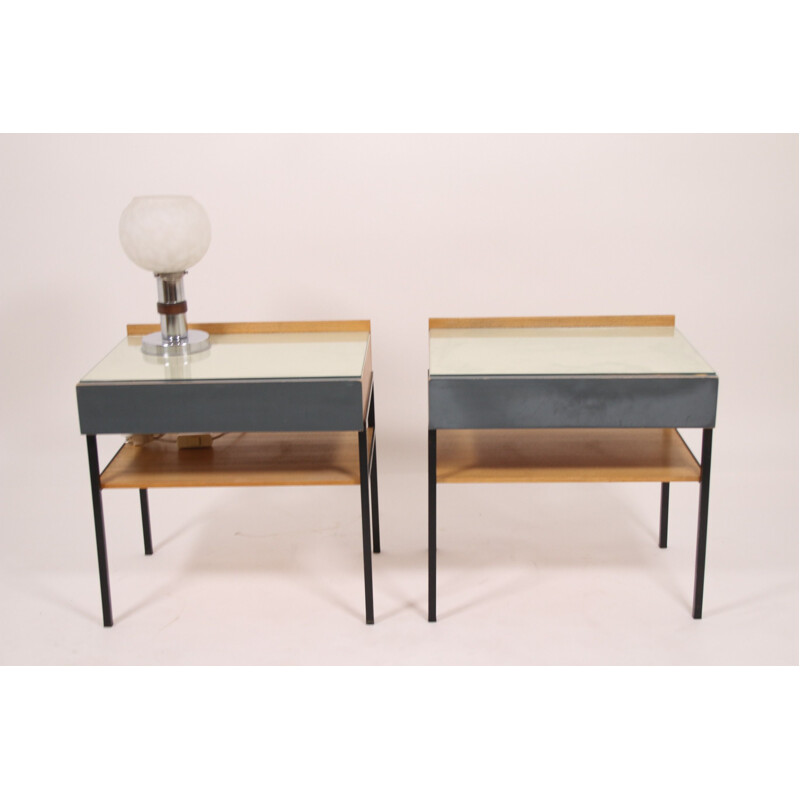 Pair of Vintage bedside tables 1960s