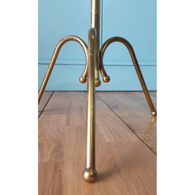 Vintage Brass side table by Cesare Lacca 1950s