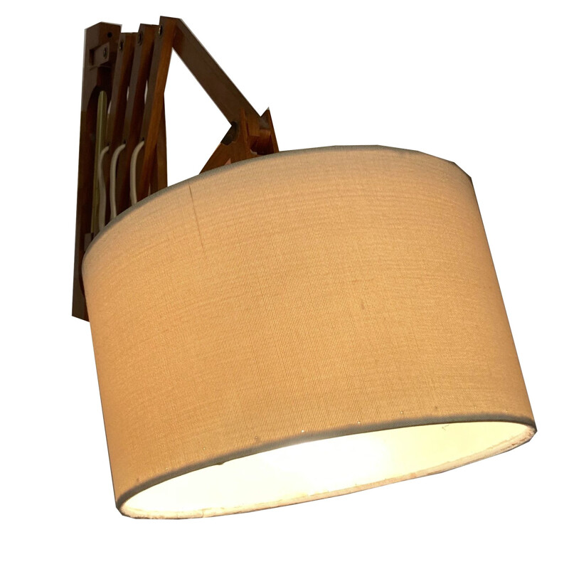 Teak wall lamp Le Klint scandinavian 1950