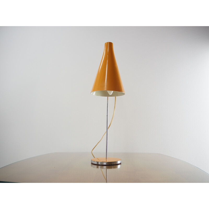 Lámpara de mesa vintage de Josef Hurka, Checoslovaquia 1970