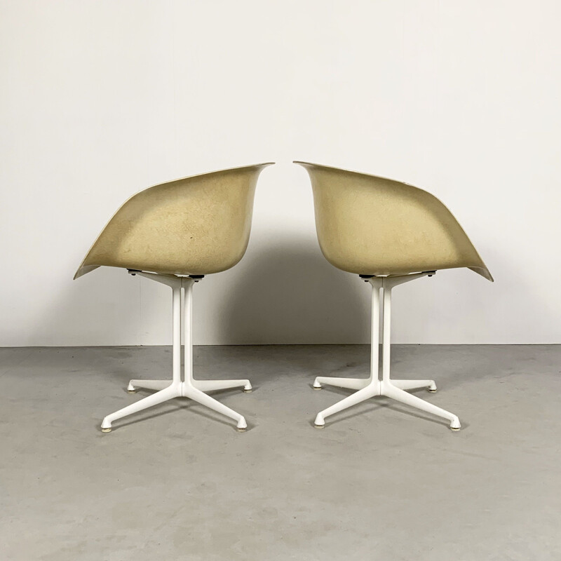 Pair of vintage La Fonda Armchairs by Charles & Ray Eames for Herman Miller, 1970s