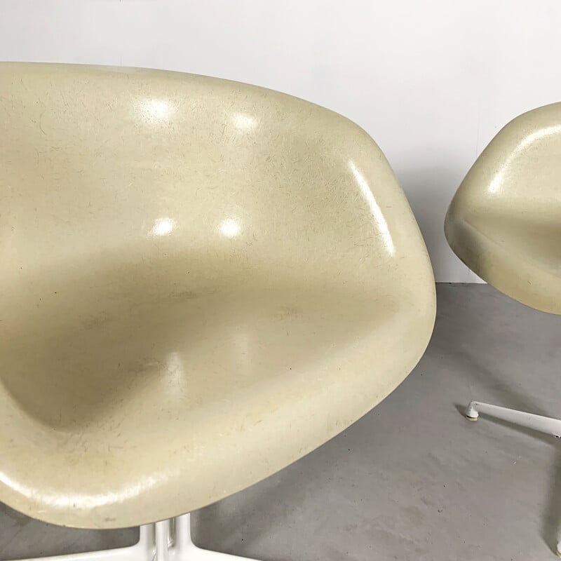 Paire de fauteuils vintage La Fonda de Charles & Ray Eames pour Herman Miller 1970