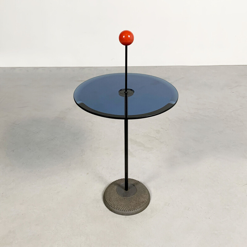 Table d'appoint Vintage Orio de Pierluigi Cerri pour Fontana Arte 1980