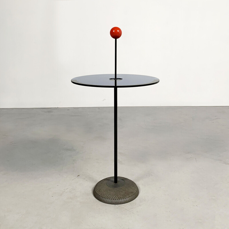 Vintage Orio Side Table by Pierluigi Cerri for Fontana Arte, 1980s