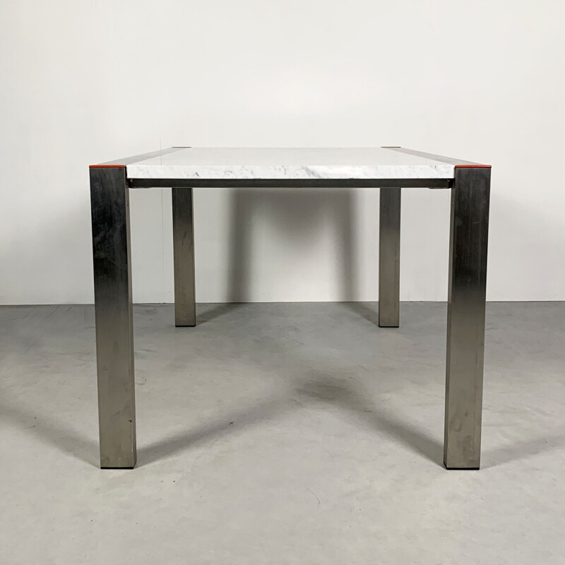 Vintage Etra Marble Dining Table by Gae Aulenti for Snaidero, 1990s