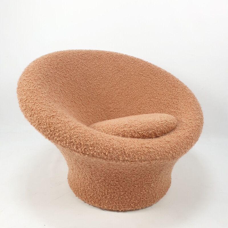 Fauteuil et pouf vintage en forme de champignon de Pierre Paulin pour Artifort, 1960