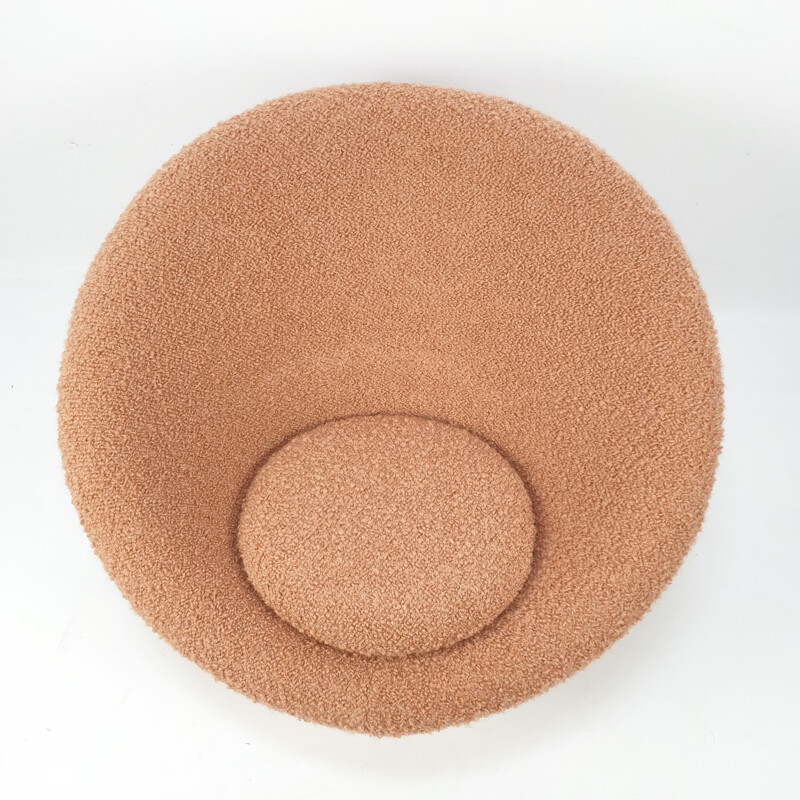 Fauteuil et pouf vintage en forme de champignon de Pierre Paulin pour Artifort, 1960