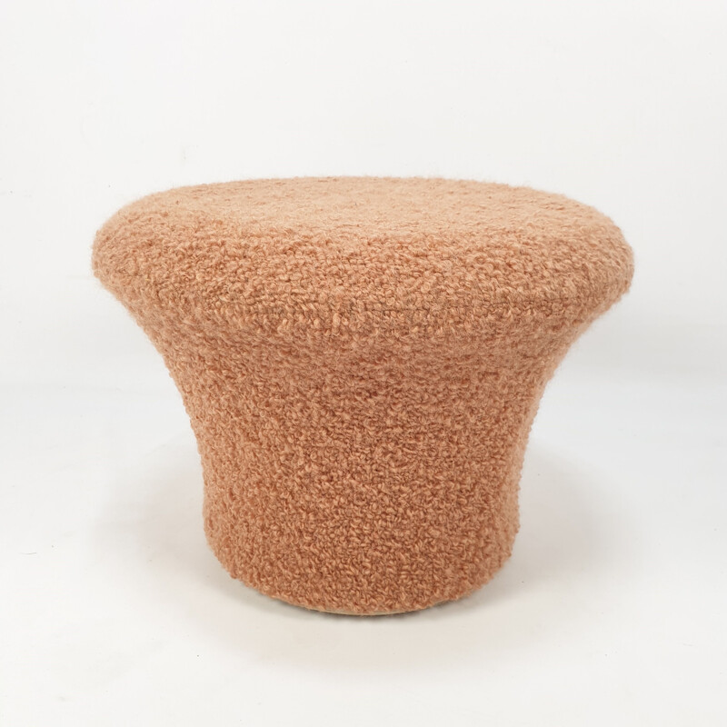 Fauteuil et pouf vintage en forme de champignon de Pierre Paulin pour Artifort, 1960