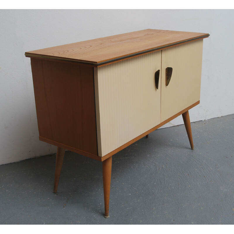 Vintage Little commode in ash 1950s