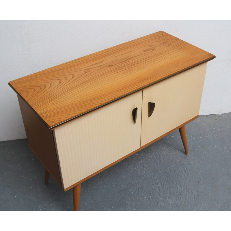 Vintage Little commode in ash 1950s