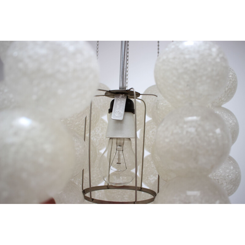 Vintage Napako "Bubble" Pendant Lamp, Czechoslovakia 1970s