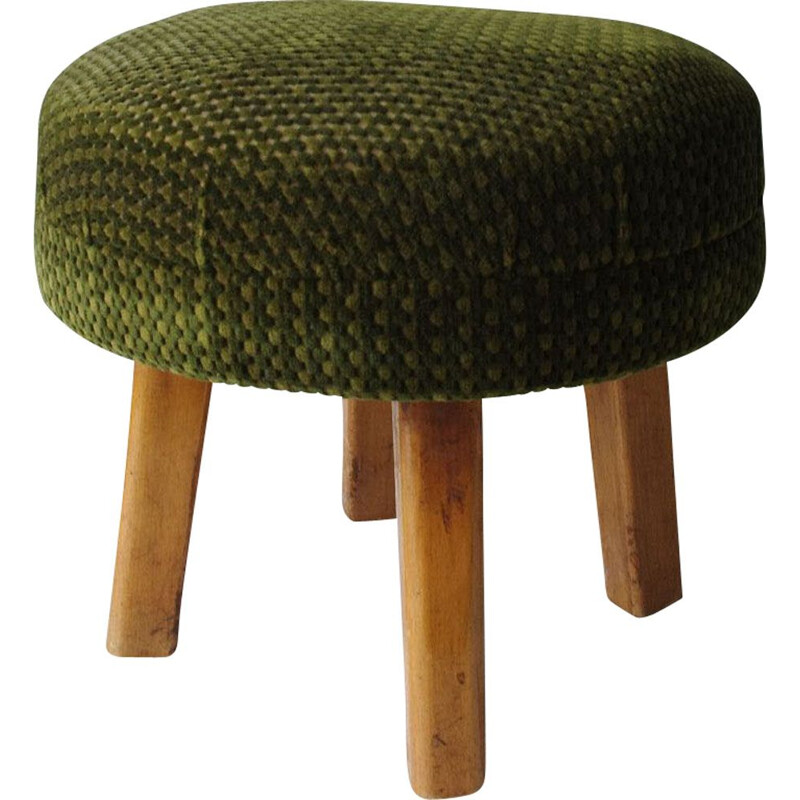 Vintage stool on springs 1930s