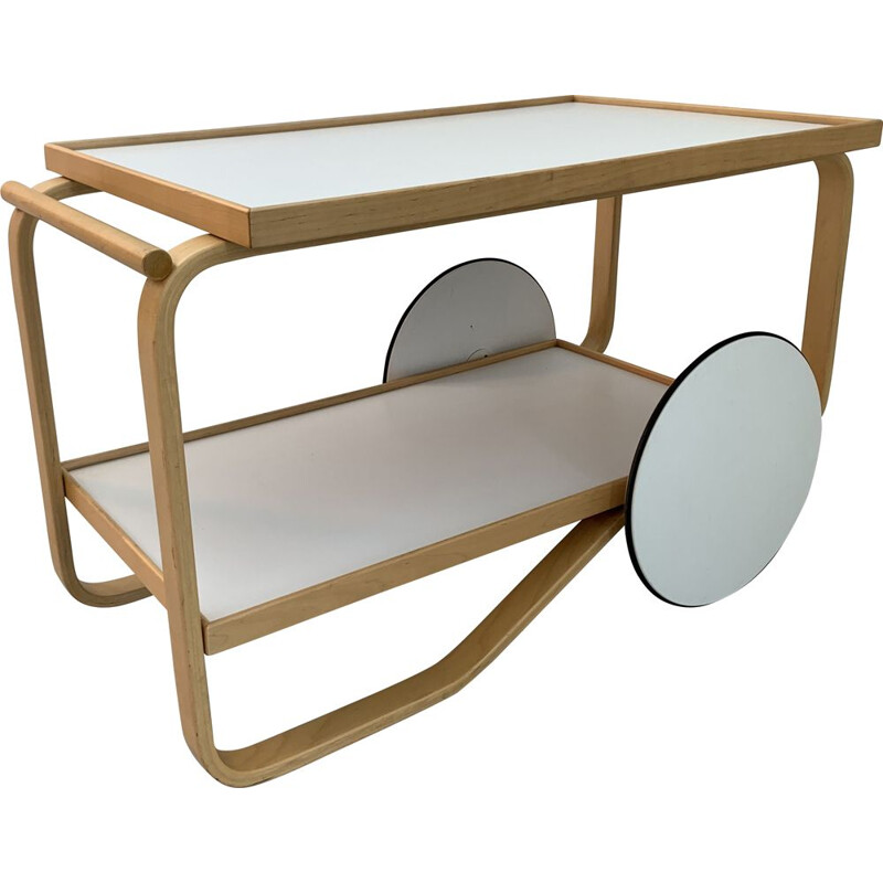 Vintage trolley theatre model 900 Artek Alvar Aalto 1937