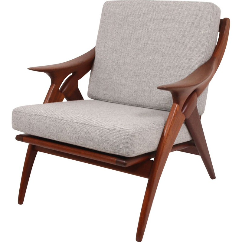 Vintage design armchair De ster gelderland De knot 1960s
