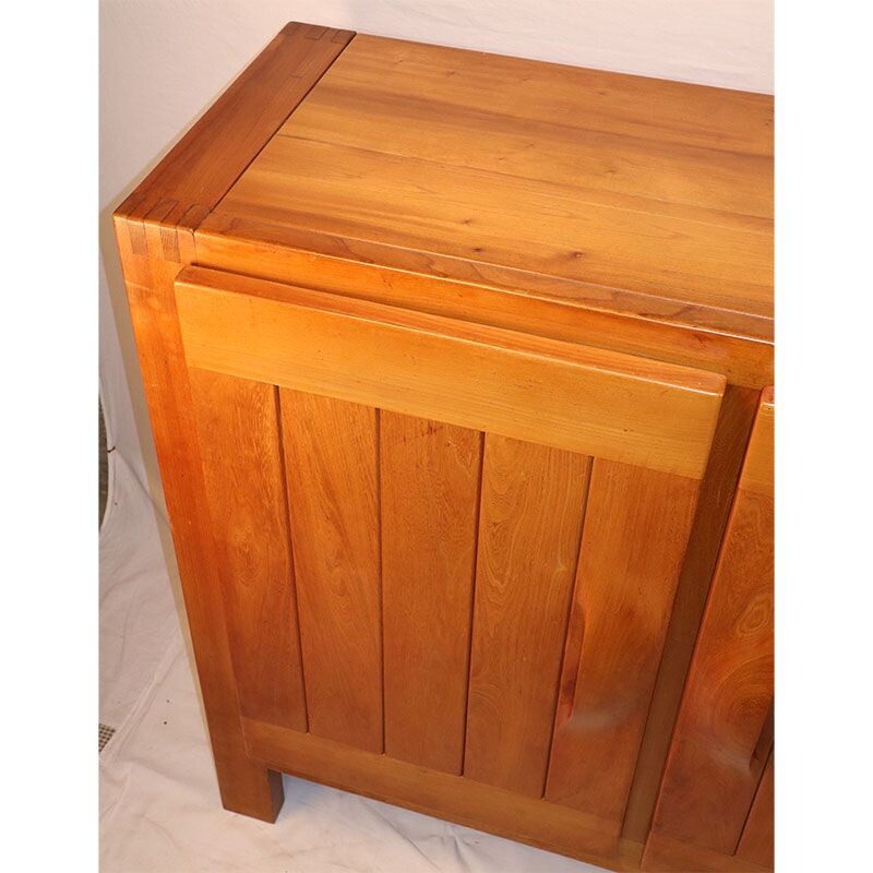 Vintage Regain sideboard in solid elm 1970