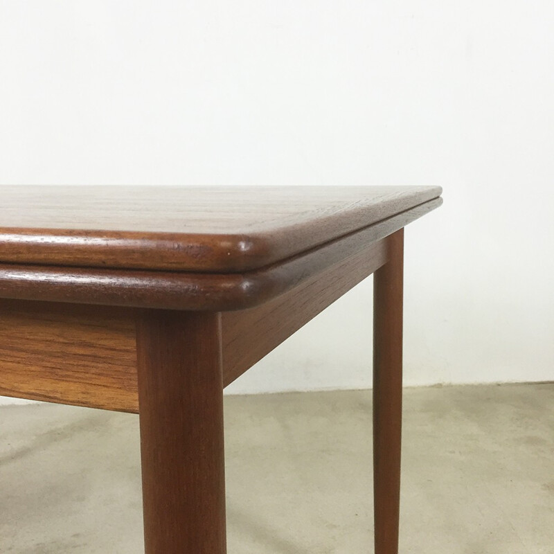 Scandinavian extendable H. Sigh & Sons dining table, Willy SIGH - 1960s