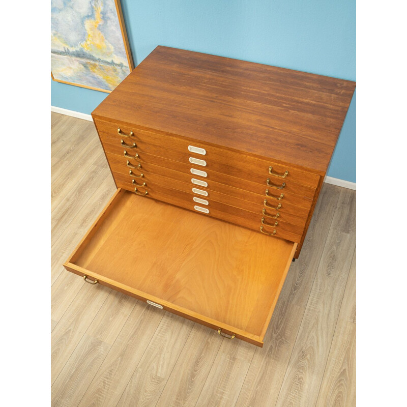 Vintage oak chest of drawers 1960