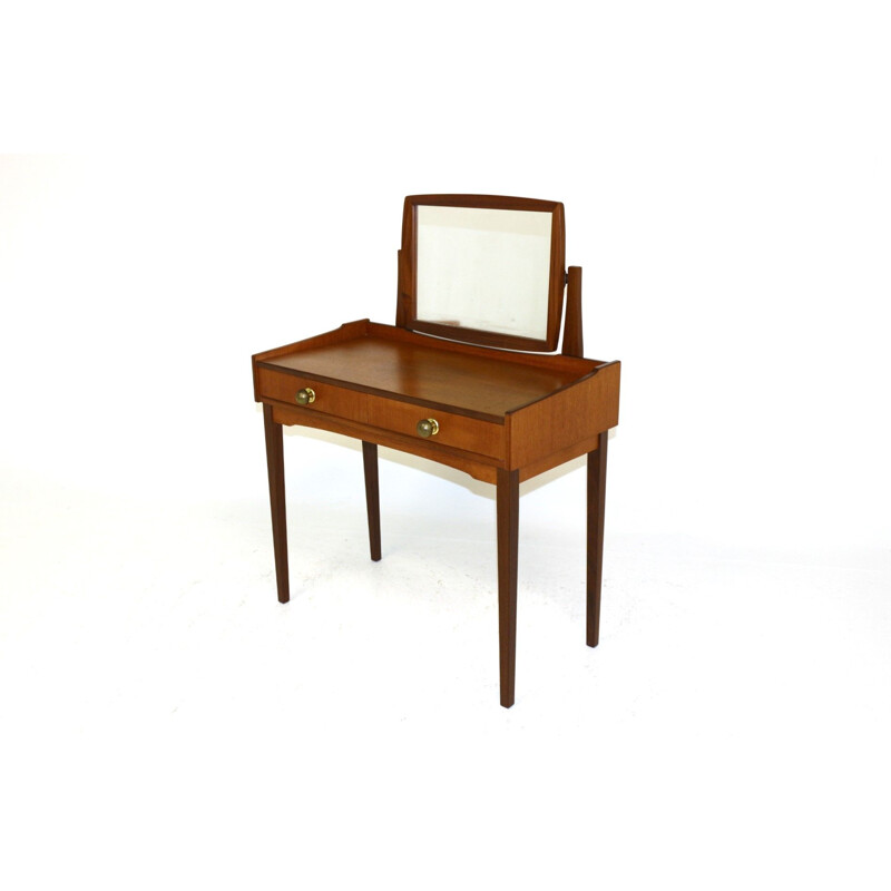 Vintage rosewood dressing table, Sweden 1960