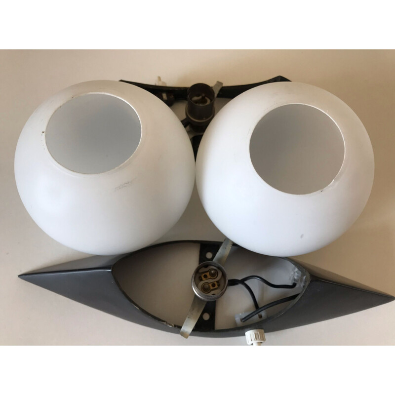 Pair of vintage wall lights from arlus 1960 