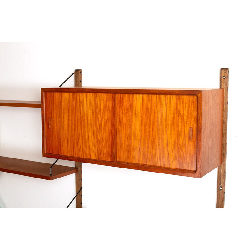 Vintage wall unit by Poul Cadovius for Cado Danish 1960s