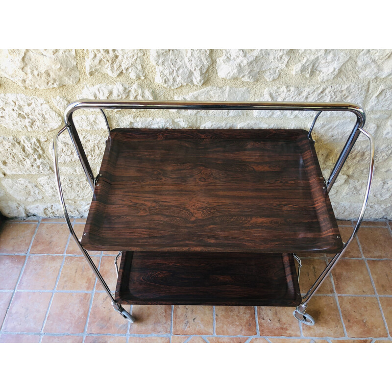 Vintage trolley in formica by Gerlinol 1970