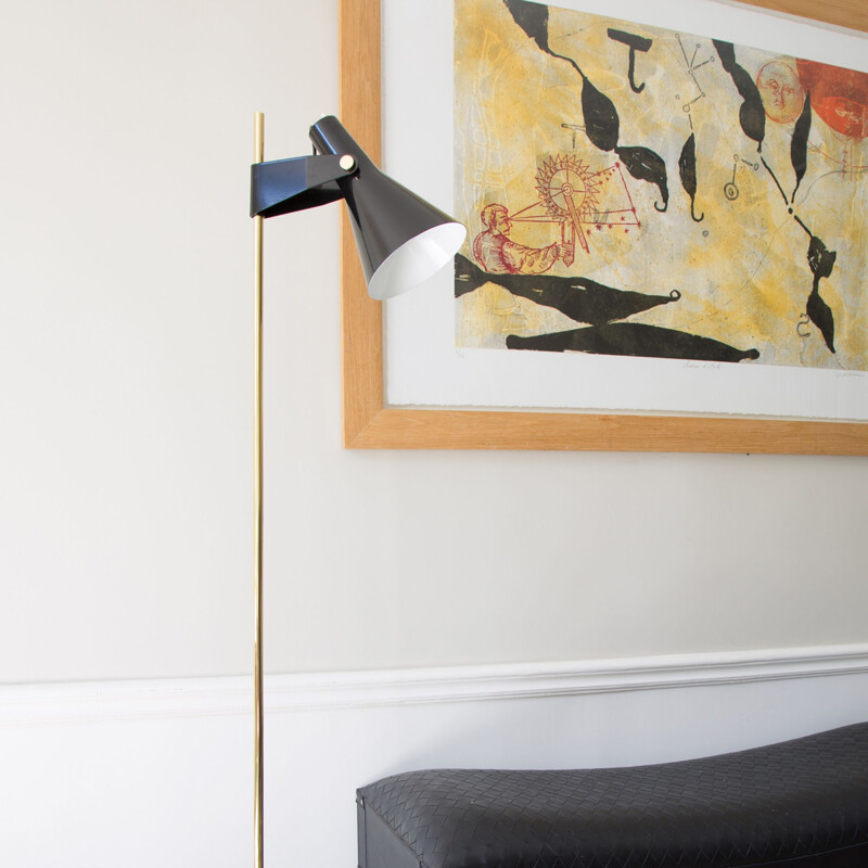 Design Floor Lamp Disderot B4, René-Jean Caillette