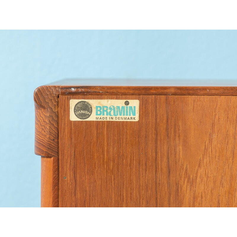 Vintage sideboard by Bramin Denmark 1960s