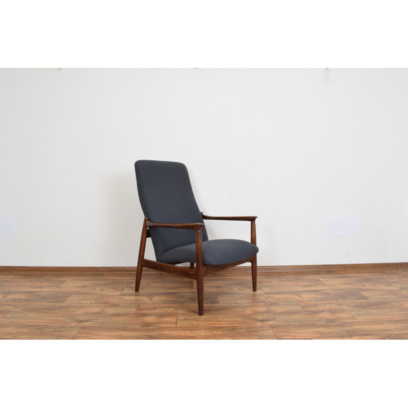 Mid-Century Lounge Chair by E. Homa, Polish 1960s