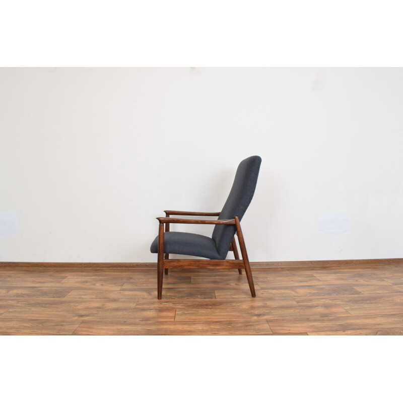 Mid-Century Lounge Chair by E. Homa, Polish 1960s